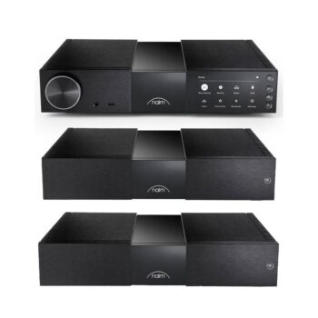 NSC 222 DAC Music Streamer x NPS 300 series power supply x NAP 250 power amp